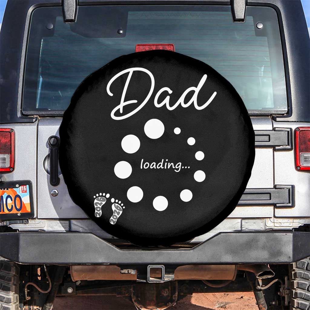Dad Loading 2026 Spare Tire Cover Future Dad Announcement