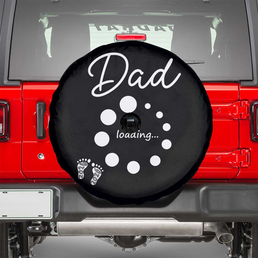 Dad Loading 2026 Spare Tire Cover Future Dad Announcement