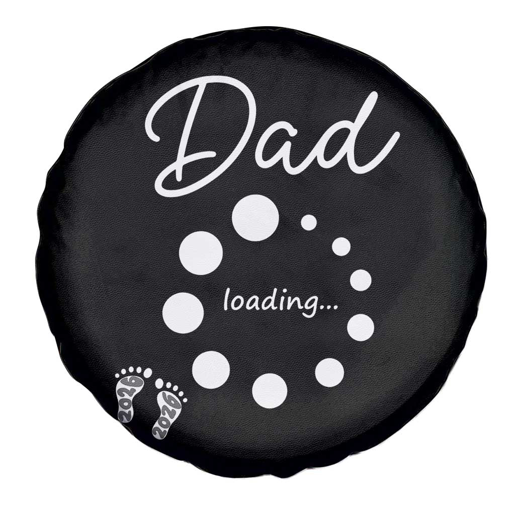 Dad Loading 2026 Spare Tire Cover Future Dad Announcement