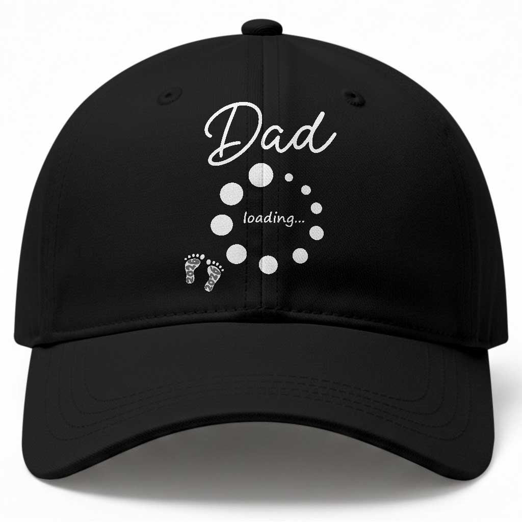 Dad Loading 2026 Baseball Cap Future Dad Announcement