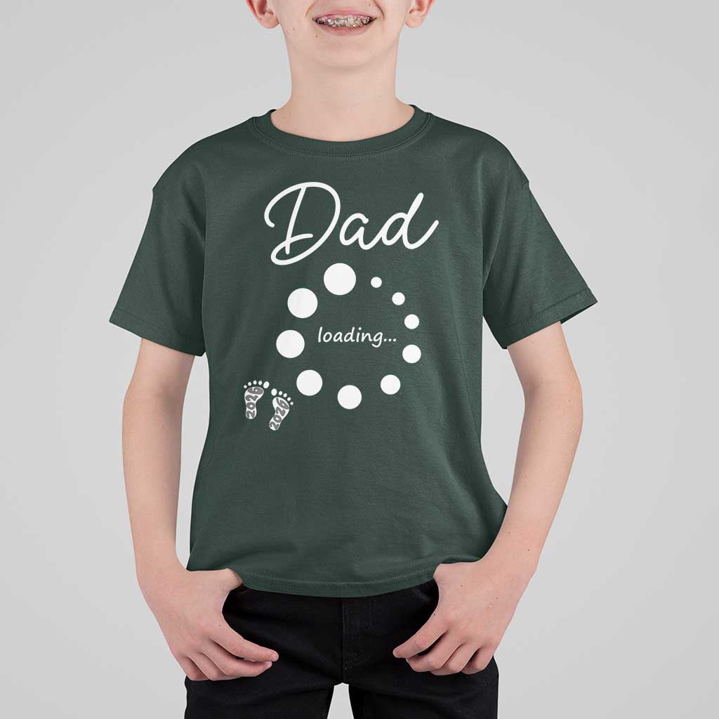 Dad Loading 2026 T Shirt For Kid Future Dad Announcement