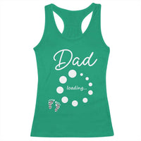 Dad Loading 2026 Racerback Tank Top Future Dad Announcement