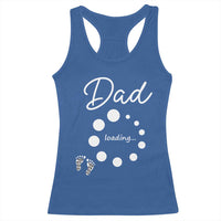 Dad Loading 2026 Racerback Tank Top Future Dad Announcement