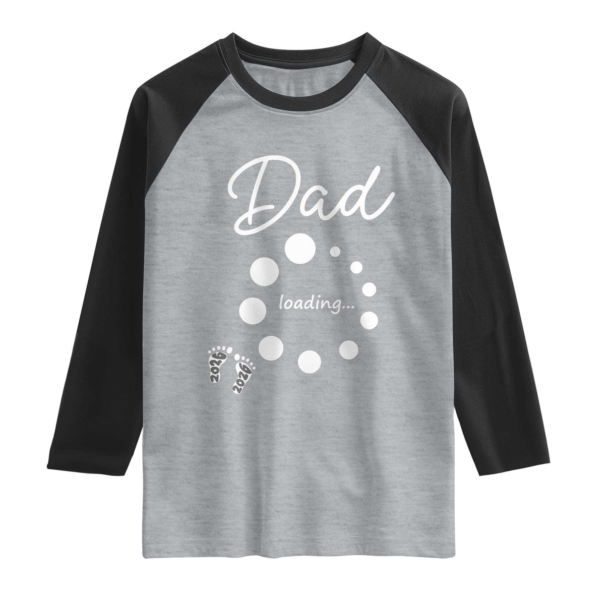 Dad Loading 2026 Raglan Shirt Future Dad Announcement