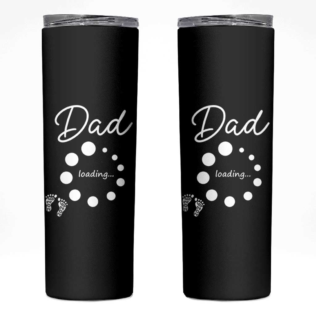 Dad Loading 2026 Skinny Tumbler Future Dad Announcement
