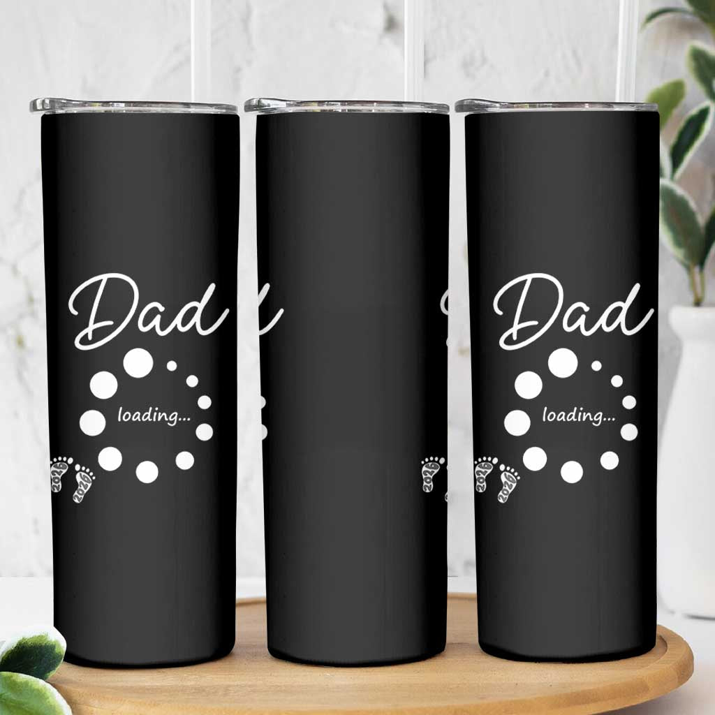 Dad Loading 2026 Skinny Tumbler Future Dad Announcement
