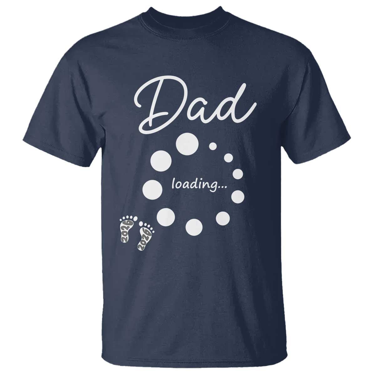Dad Loading 2026 T Shirt Future Dad Announcement