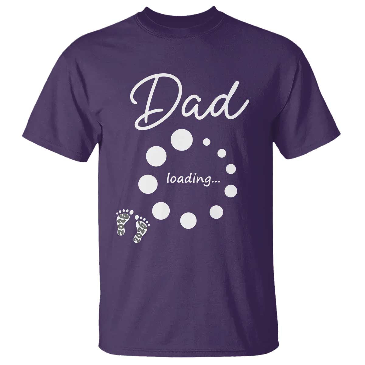 Dad Loading 2026 T Shirt Future Dad Announcement