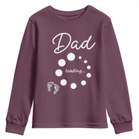 Dad Loading 2026 Youth Sweatshirt Future Dad Announcement
