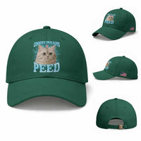 Funny Cat Baseball Cap Consider Your Pants Peed Meme Saying