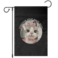 Consider Your Pants Peed Garden Flag Funny Cat Meme Saying - Wonder Print Shop