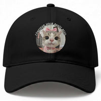 Consider Your Pants Peed Baseball Cap Funny Cat Meme Saying
