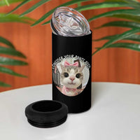 Consider Your Pants Peed 4 in 1 Can Cooler Tumbler Funny Cat Meme Saying