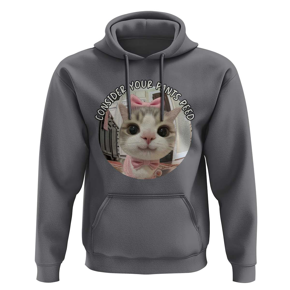 Consider Your Pants Peed Hoodie Funny Cat Meme Saying - Wonder Print Shop