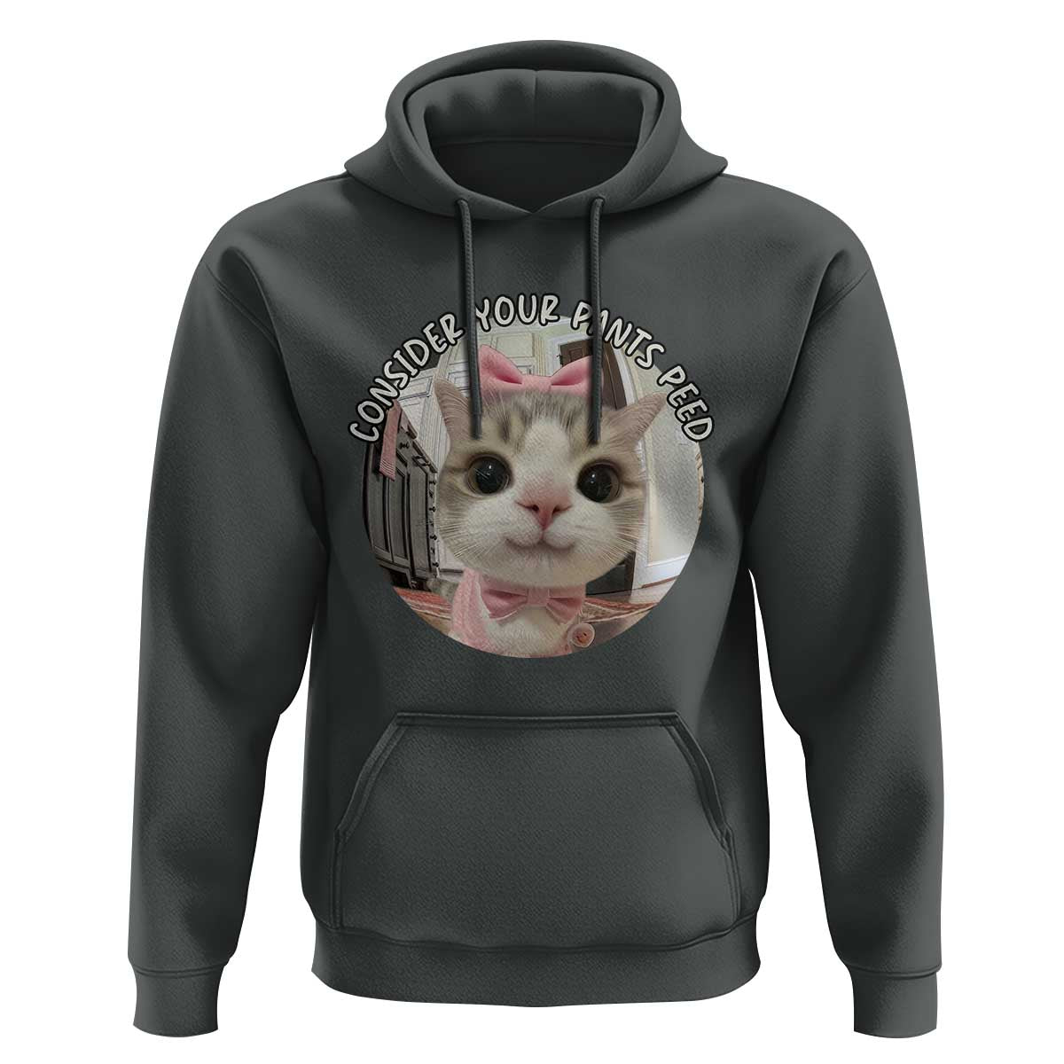 Consider Your Pants Peed Hoodie Funny Cat Meme Saying - Wonder Print Shop