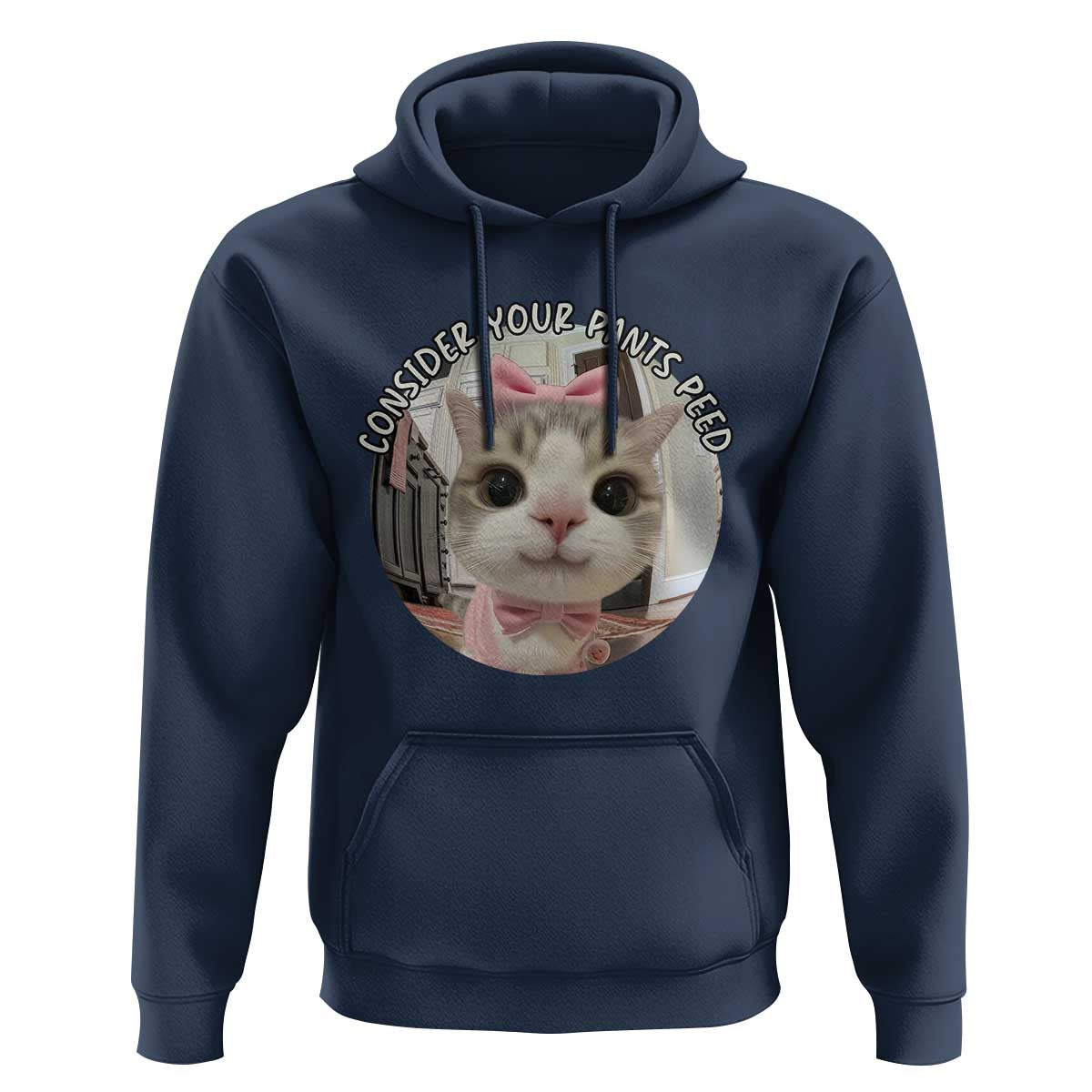 Consider Your Pants Peed Hoodie Funny Cat Meme Saying - Wonder Print Shop