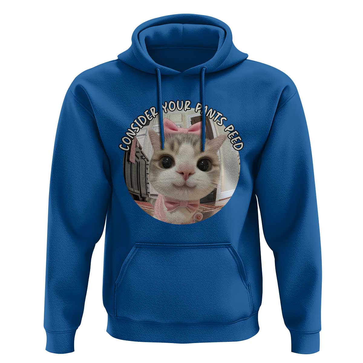 Consider Your Pants Peed Hoodie Funny Cat Meme Saying - Wonder Print Shop
