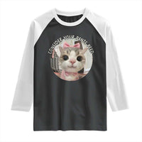 Consider Your Pants Peed Raglan Shirt Funny Cat Meme Saying - Wonder Print Shop