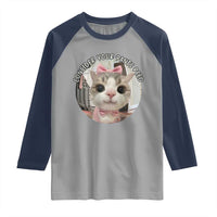 Consider Your Pants Peed Raglan Shirt Funny Cat Meme Saying - Wonder Print Shop