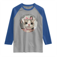 Consider Your Pants Peed Raglan Shirt Funny Cat Meme Saying - Wonder Print Shop