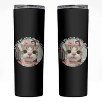 Consider Your Pants Peed Skinny Tumbler Funny Cat Meme Saying