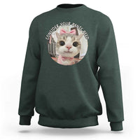 Consider Your Pants Peed Sweatshirt Funny Cat Meme Saying - Wonder Print Shop
