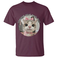 Consider Your Pants Peed T Shirt Funny Cat Meme Saying - Wonder Print Shop
