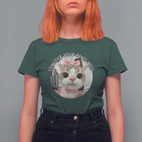 Consider Your Pants Peed T Shirt For Women Funny Cat Meme Saying - Wonder Print Shop