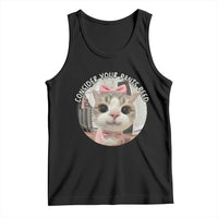 Consider Your Pants Peed Tank Top Funny Cat Meme Saying - Wonder Print Shop