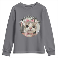 Consider Your Pants Peed Youth Sweatshirt Funny Cat Meme Saying - Wonder Print Shop
