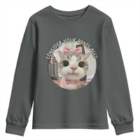 Consider Your Pants Peed Youth Sweatshirt Funny Cat Meme Saying - Wonder Print Shop