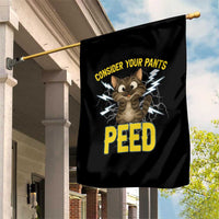 Funny Cat Lover Garden Flag Consider Your Pants Peed Quote - Wonder Print Shop