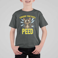 Funny Cat Lover T Shirt For Kid Consider Your Pants Peed Quote - Wonder Print Shop