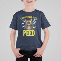 Funny Cat Lover T Shirt For Kid Consider Your Pants Peed Quote - Wonder Print Shop