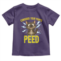 Funny Cat Lover Toddler T Shirt Consider Your Pants Peed Quote - Wonder Print Shop