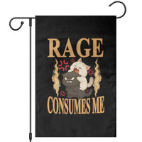 Cute Cat Garden Flag Rage Is Consuming Me - Wonder Print Shop