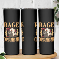 Cute Cat Skinny Tumbler Rage Is Consuming Me