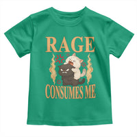 Cute Cat Toddler T Shirt Rage Is Consuming Me - Wonder Print Shop