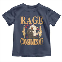 Cute Cat Toddler T Shirt Rage Is Consuming Me - Wonder Print Shop