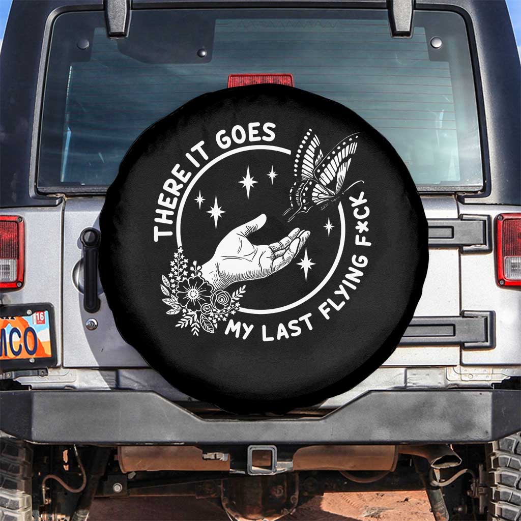 There It Goes My Last Flying F*ck Spare Tire Cover Funny Women Quote - Wonder Print Shop