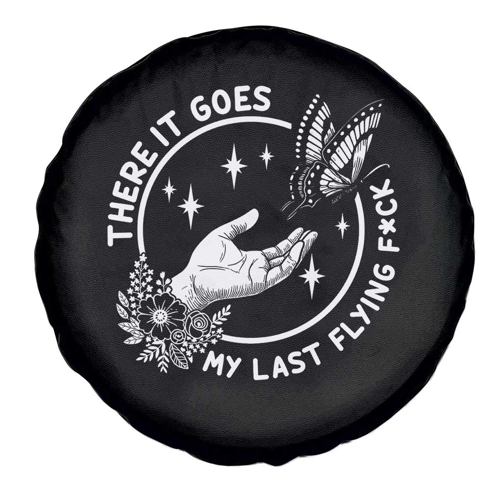 There It Goes My Last Flying F*ck Spare Tire Cover Funny Women Quote - Wonder Print Shop