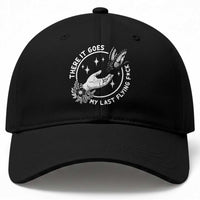 There It Goes My Last Flying F*ck Baseball Cap Funny Women Quote