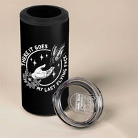 There It Goes My Last Flying F*ck 4 in 1 Can Cooler Tumbler Funny Women Quote