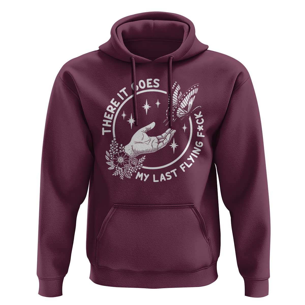 There It Goes My Last Flying F*ck Hoodie Funny Women Quote - Wonder Print Shop