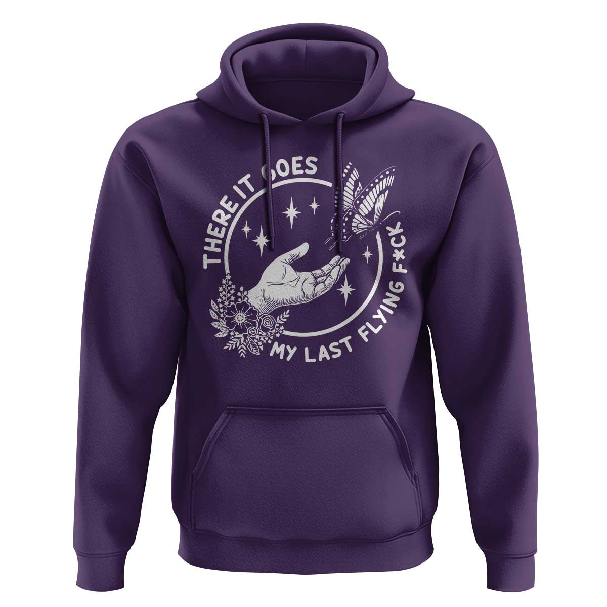 There It Goes My Last Flying F*ck Hoodie Funny Women Quote - Wonder Print Shop