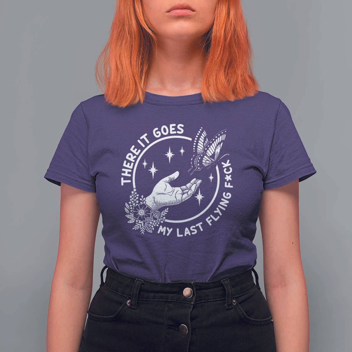 There It Goes My Last Flying F*ck T Shirt For Women Funny Women Quote - Wonder Print Shop