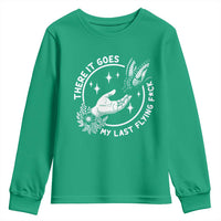 There It Goes My Last Flying F*ck Youth Sweatshirt Funny Women Quote - Wonder Print Shop