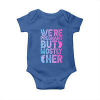 Funny First Time Parents Gift Baby Onesie We Are Pregnant But Mostly Her