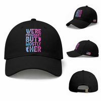 Funny First Time Parents Gift Baseball Cap We Are Pregnant But Mostly Her