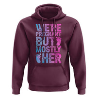 Funny First Time Parents Gift Hoodie We Are Pregnant But Mostly Her